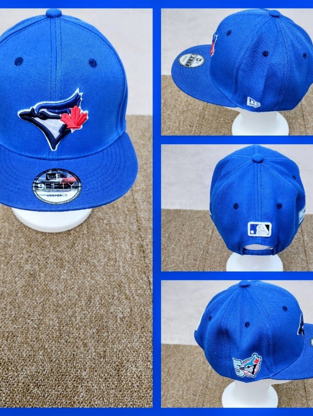 TORONTO BLUE JAYS MLB BASEBALL SNAPBACK HAT.